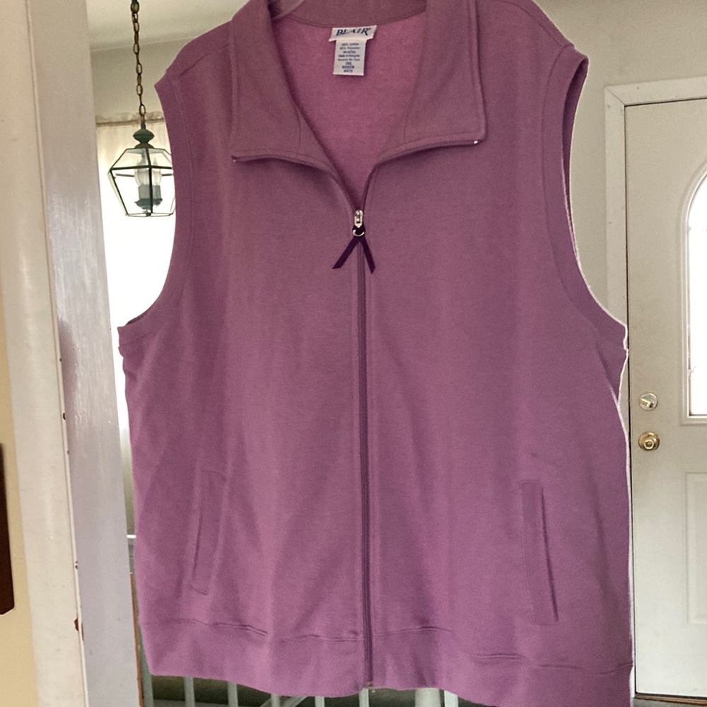 Blair zip front vest